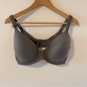 Aerie Real Free Full Coverage Sans Bretelles Gray Under Wire Lightly Lined 36DD